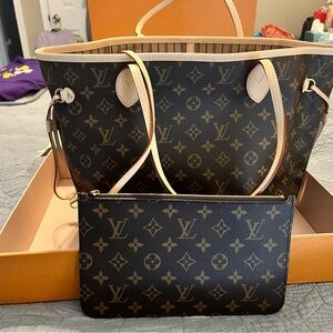 Louis Vuitton Dark Brown Monogram Tote